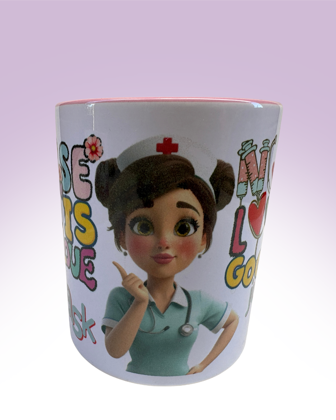 Nurse Love Is Good Love Coffee Mug