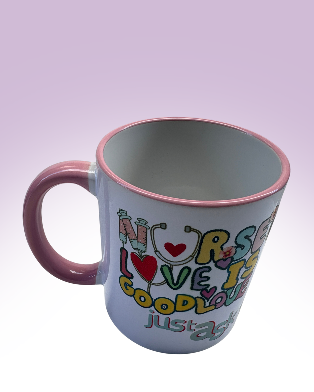 Nurse Love Is Good Love Coffee Mug