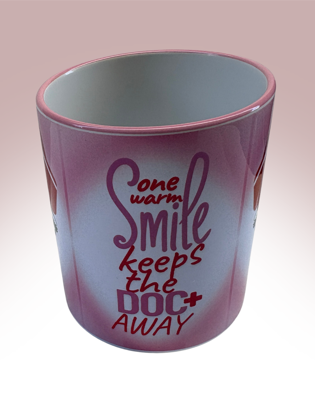 One Warm Smile Keeps The Doc Away Coffee Mug