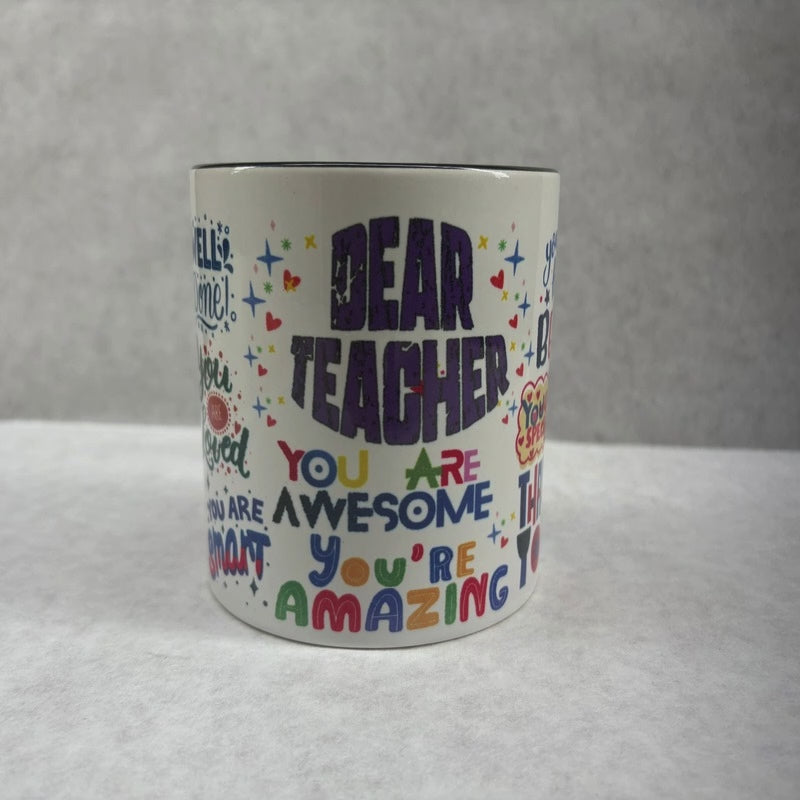 Praise For Teacher Coffee Mug