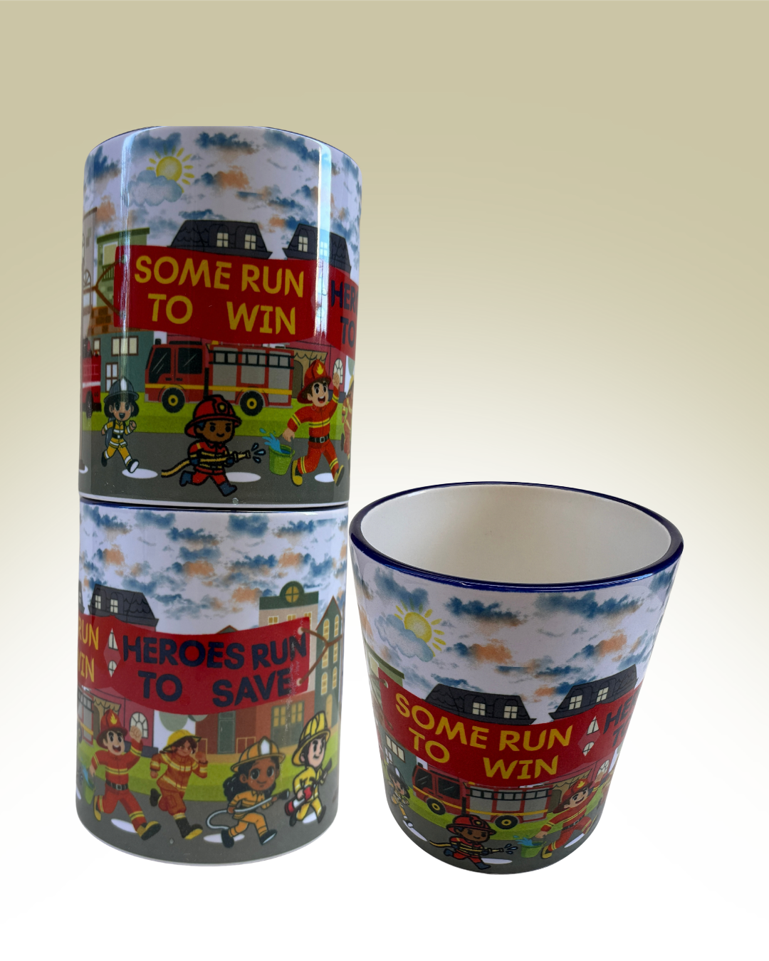 Heroes Run To Save Coffee Mug